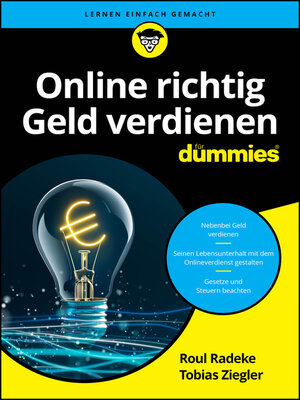 cover image of Online richtig Geld verdienen für Dummies